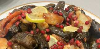 Ντολμαδάκια με πατάτες