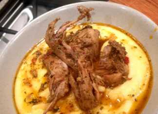 Πολέντα με ορτύκι