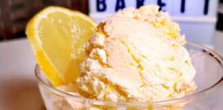 Παγωτό λεμόνι