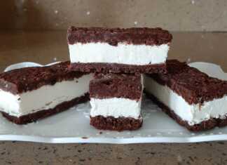 μπισκότο παγωτό γάλακτος