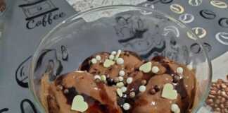 Παγωτό σοκολάτα μπανάνα