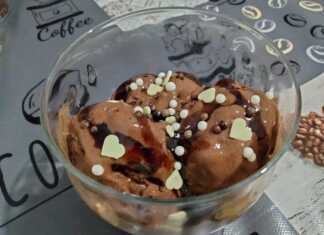 Παγωτό σοκολάτα μπανάνα