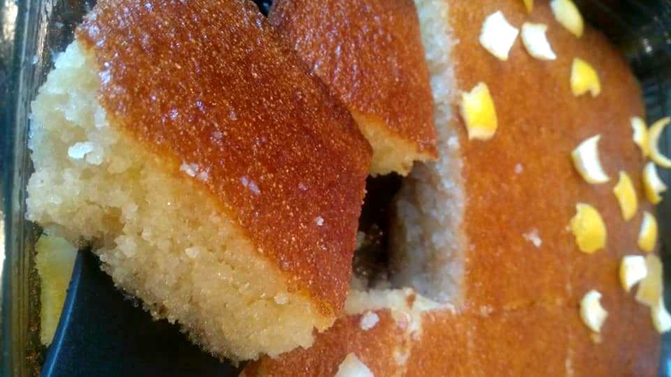 pantespani Σιροπιαστό παντεσπάνι