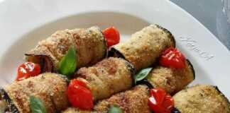 Ρολάκια μελιτζάνας