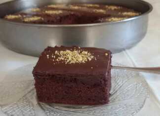 Σοκολατόπιτα Σιροπιαστή