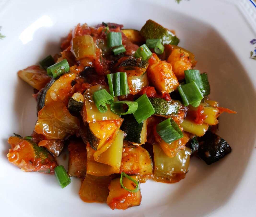 Τηγανιά λαχανικών