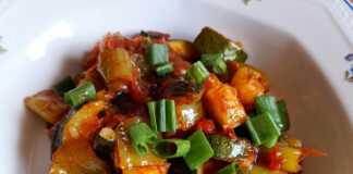 Τηγανιά λαχανικών