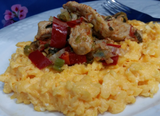 Χοιρινό με ομελέτα