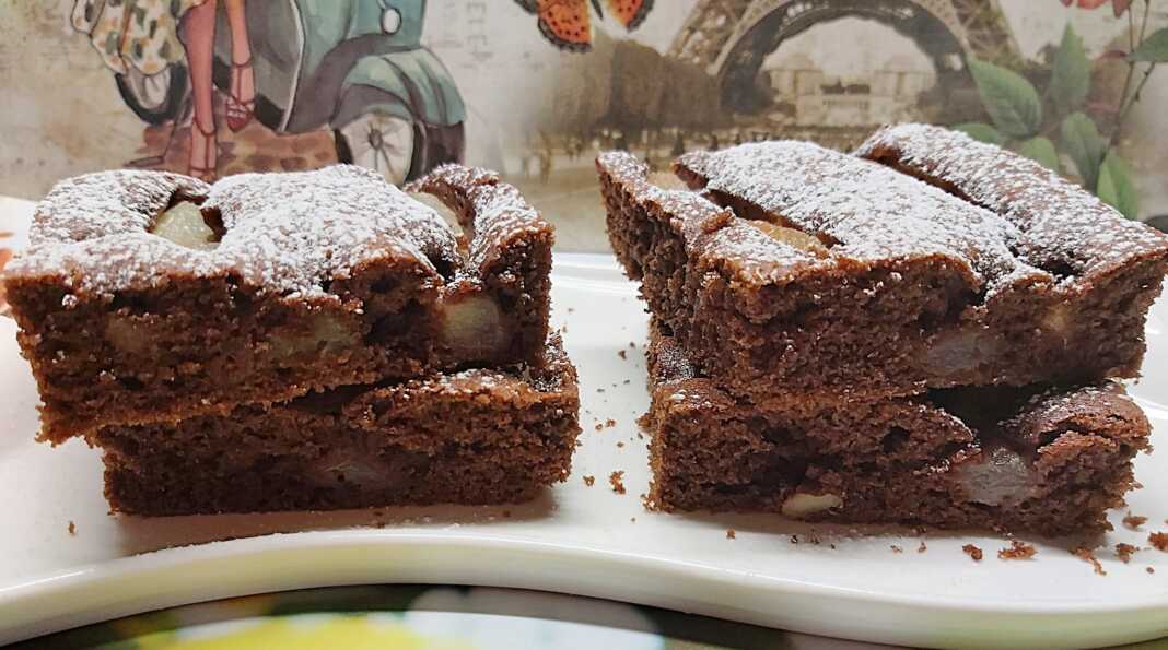 germanikoKeikAxladi κέικ με αχλάδι