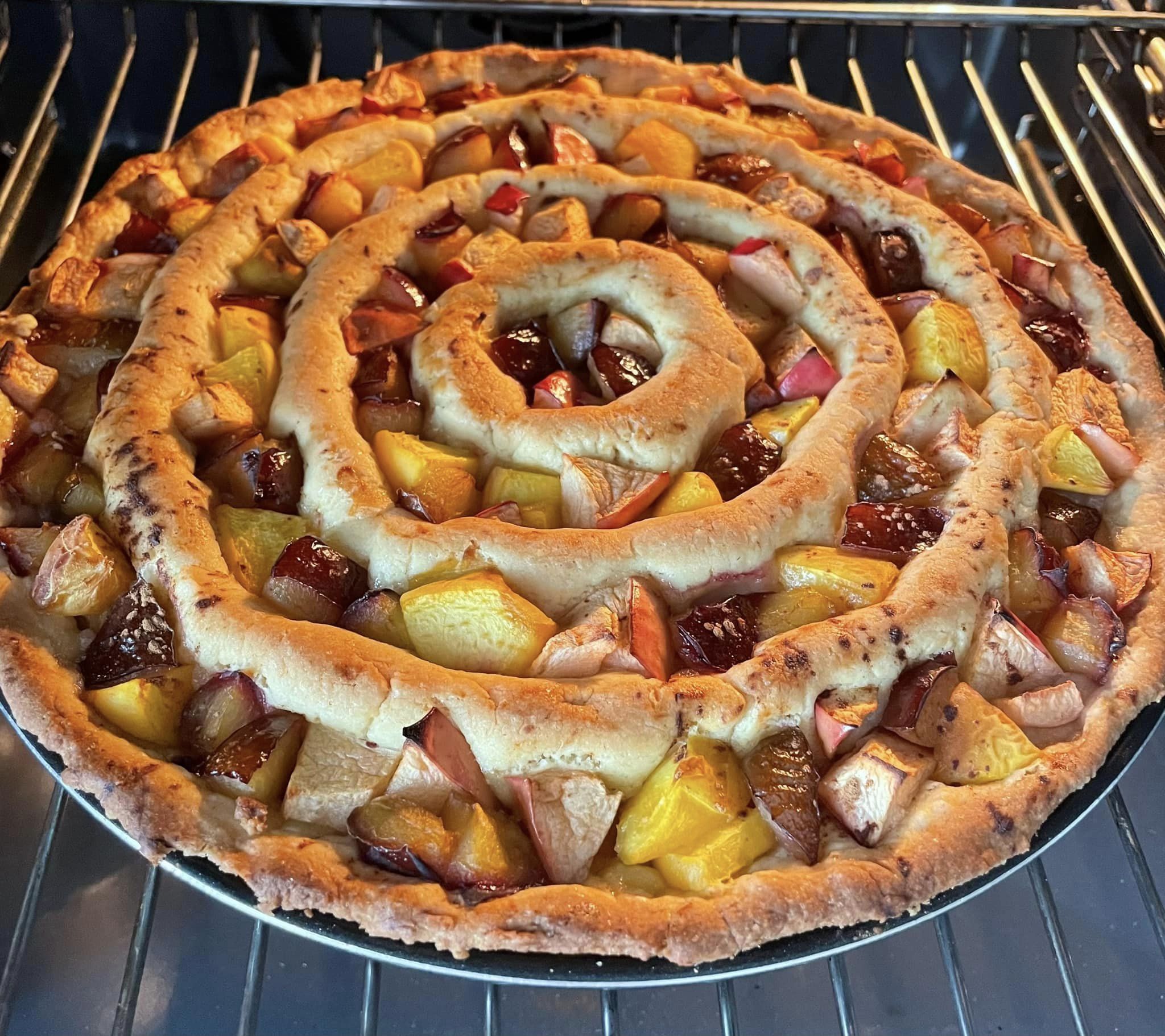 Πίτα Φρούτων με μαρμελάδα ή κρέμα