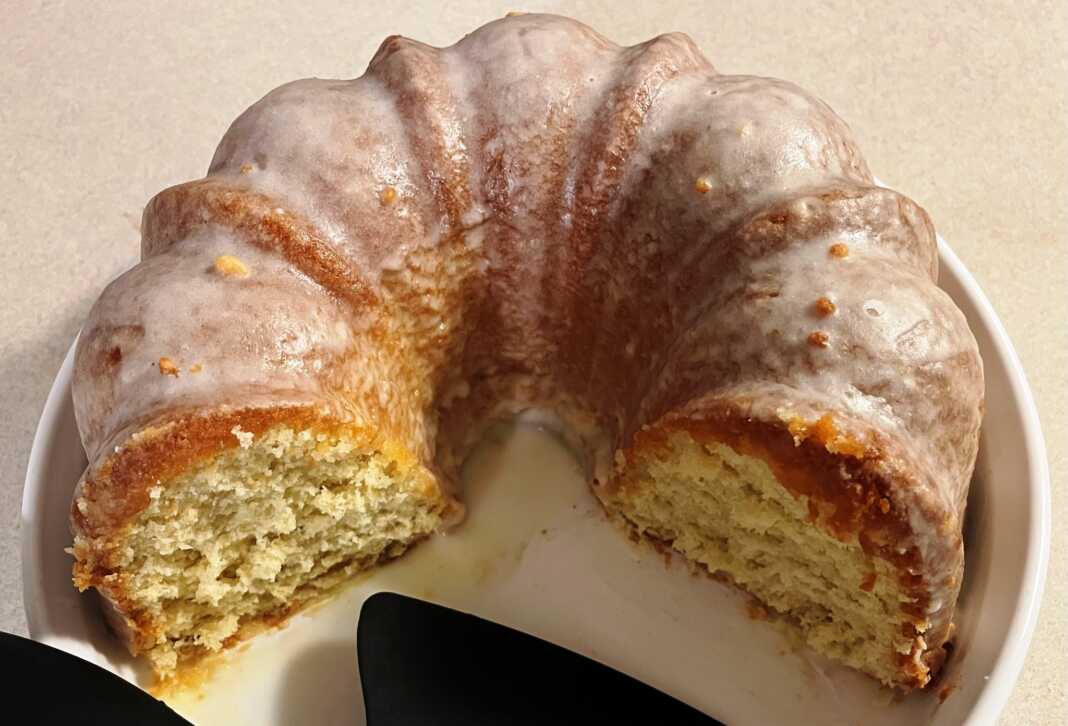 Κέικ με γιαούρτι και λεμόνι