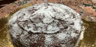 Κέικ καρύδας και νουτέλα 