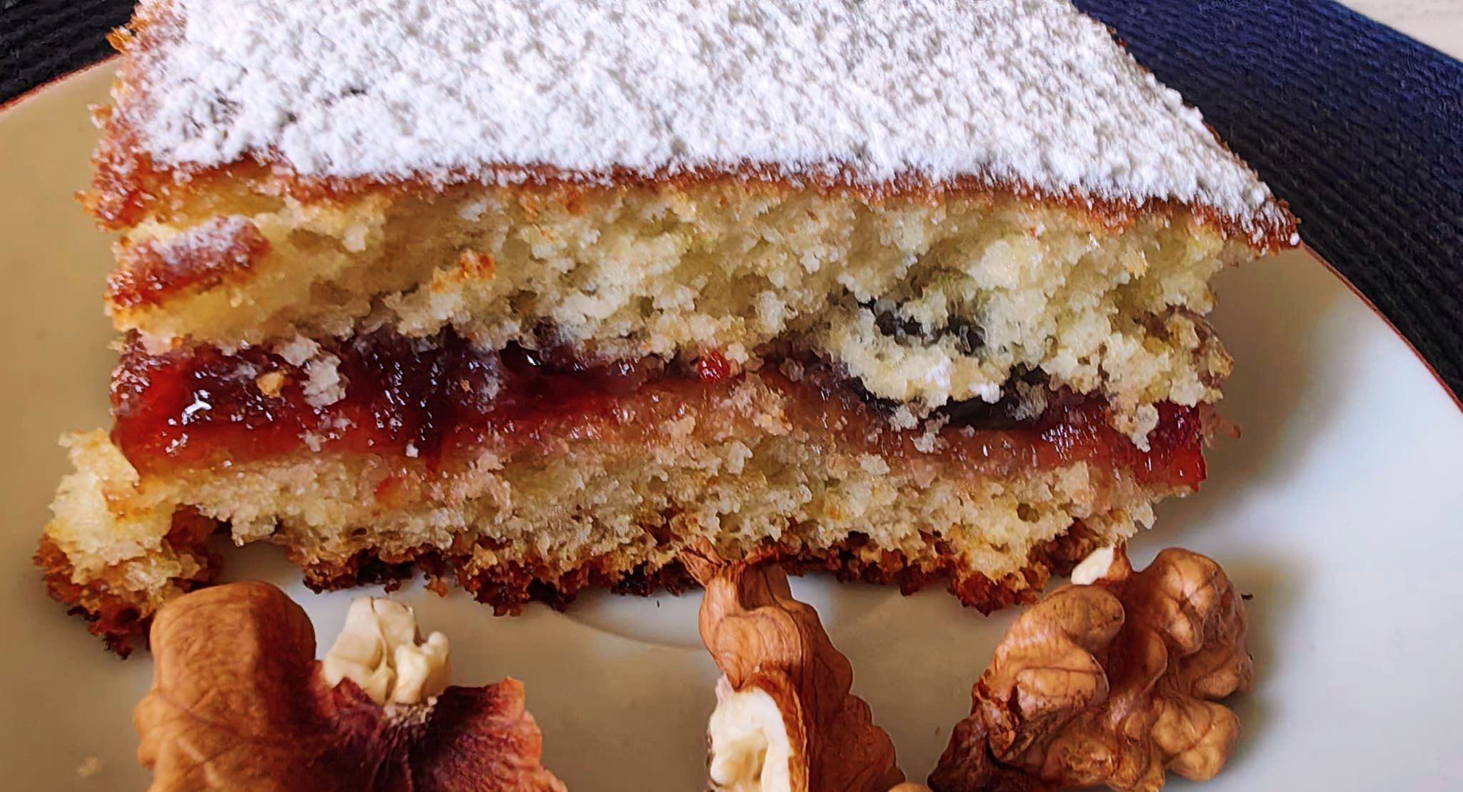 Κέικ με μαρμελάδα 