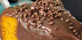 Πλούσιο κέικ καρότου με σοκολατένια Brigadeiros: Γεύση που μένει! κέικ καρότου με σοκολάτα Brigadeiros