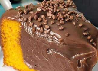 κέικ καρότου με σοκολάτα Brigadeiros