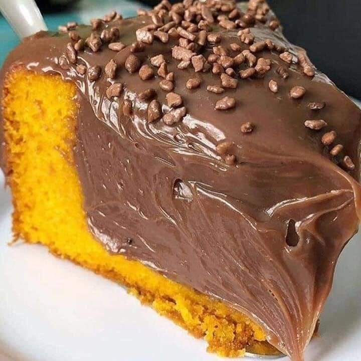 κέικ καρότου με σοκολάτα Brigadeiros