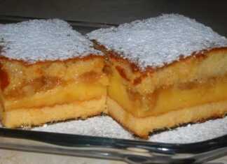 Κέικ Βανίλιας με μήλα