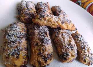 Κουλουράκια με σοκολάτα και μαρμελάδα