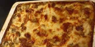 Λαζάνια με μανιτάρια