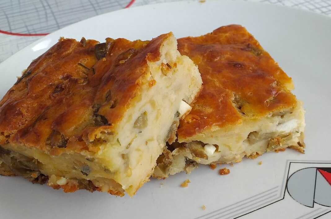 melitzanopita Μελιτζανόπιτα