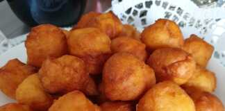 λουκουμαδάκια με γιαούρτι