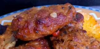 Κεφτέδες με πατάτες και μελιτζάνες στο φούρνο