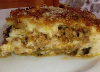 Σουφλέ μελιτζάνας με κιμά