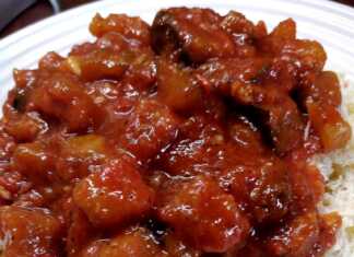 Μακαρόνια με σάλτσα μελιτζάνας