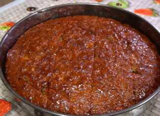 Σιροπιασμένη Μηλόπιτα