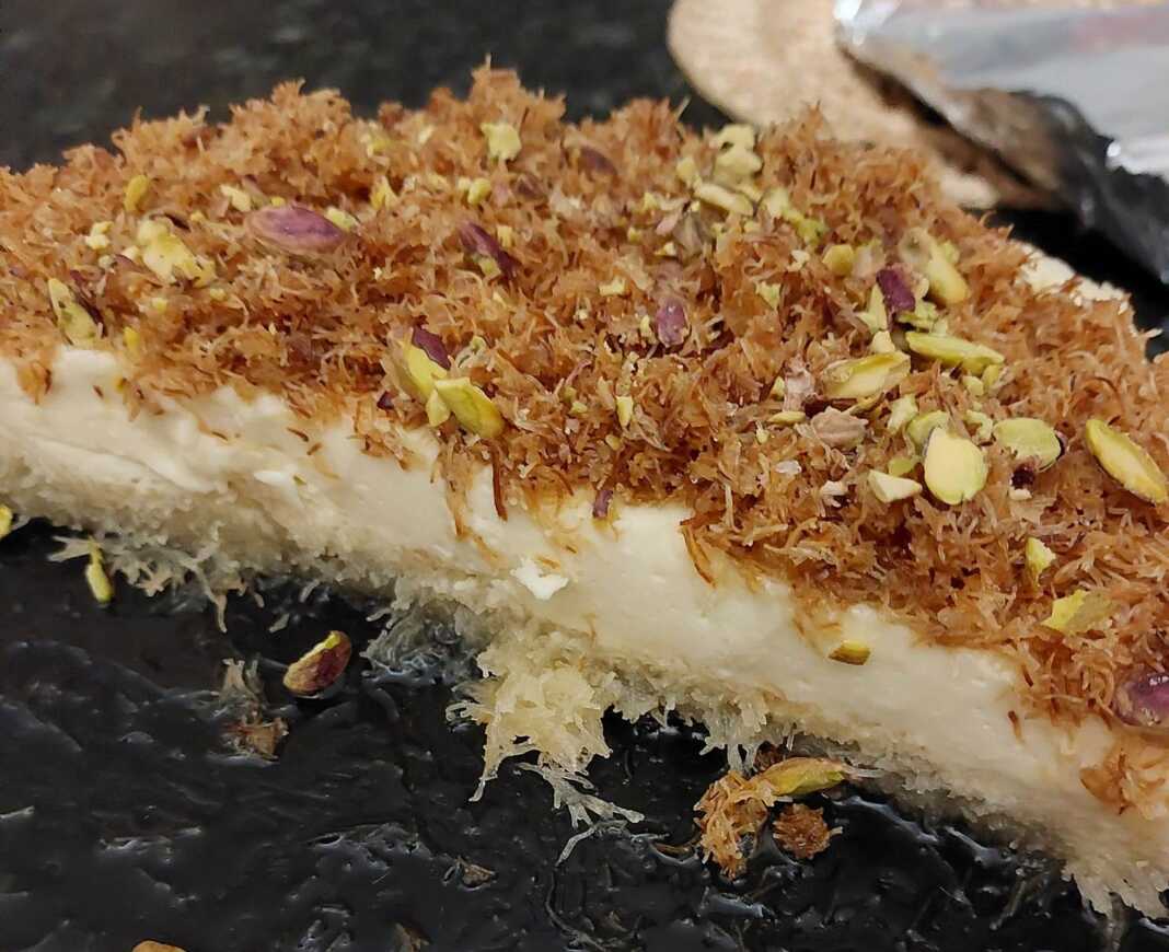 cheesecakeKiounefe CheeseCake Κιουνεφέ