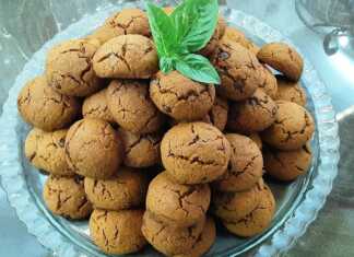 Mπισκότα πορτοκαλιού με σοκολάτα