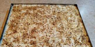 Εκμέκ με φρυγανιά 