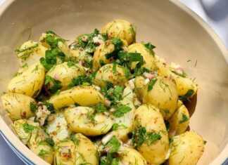 Πατατοσαλάτα χωρίς μαγιονέζα 