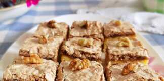 Γαλλικό κέικ με γλάσο καρυδιού: Για τους λάτρεις των γεύσεων Γαλλικό κέικ με γλάσο καρυδιού