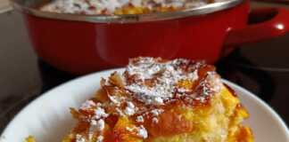 Γλυκάκι με γιαούρτι, ροδάκινο, και φύλλο κρούστας!