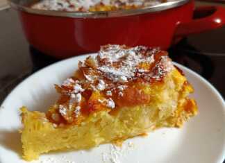 Γλυκάκι με γιαούρτι, ροδάκινο, και φύλλο κρούστας!