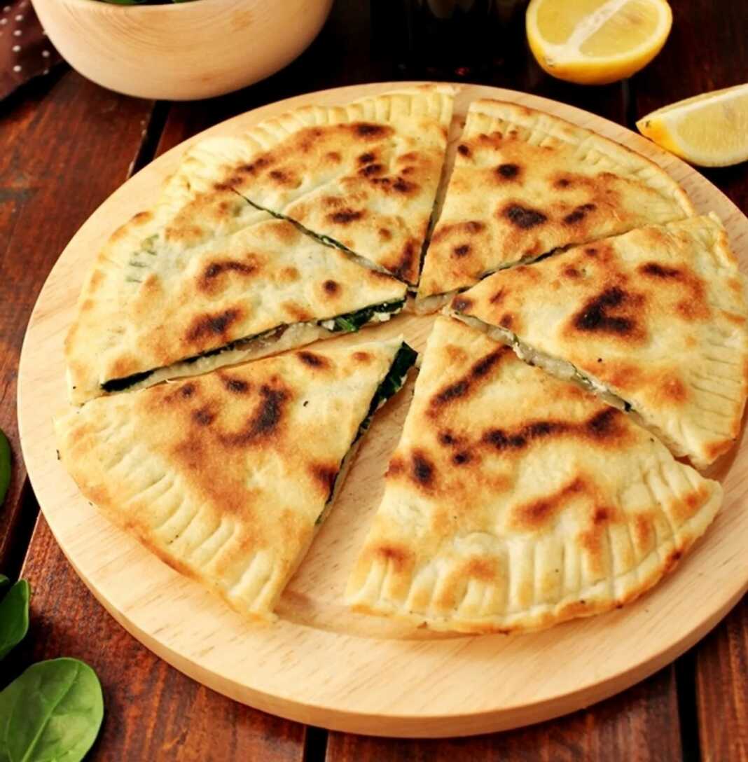 Σπανακοτυρόπιτα στο τηγάνι