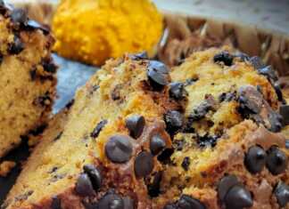 Κέικ κολοκύθας με σοκολάτα