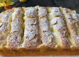 Κέικ με κρέμα λεμονιού