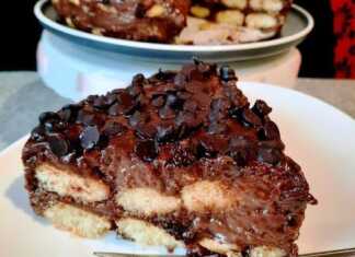 Kέικ με κρέμα κακάο