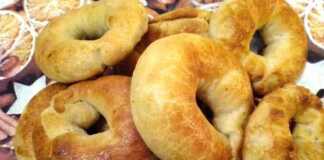 Κουλουράκια με γέμιση τυριού κρέμας Κουλουράκια με γέμιση τυριού κρέμας