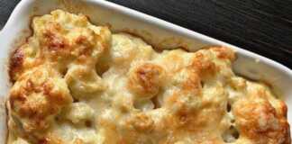 Κουνουπίδι στο φούρνο με αυγό και τυρί