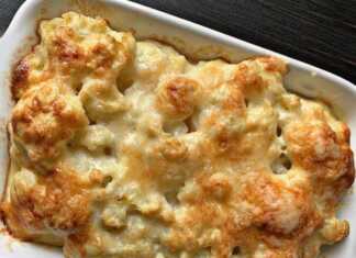 Κουνουπίδι στο φούρνο με αυγό και τυρί