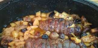 Μοσχάρι Χριστουγεννιάτικο στην γάστρα