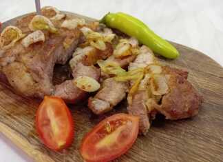 Τηγανητή μπριζόλα λαιμού