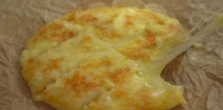 Πίτσα με πατάτες χωρίς ψωμί! Εύκολη και νόστιμη! Πίτσα με πατάτες χωρίς ψωμί