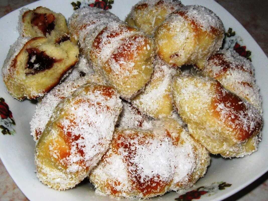 siropiastaPsomakiaMarmela Σιροπιαστά ψωμάκια με μαρμελάδα