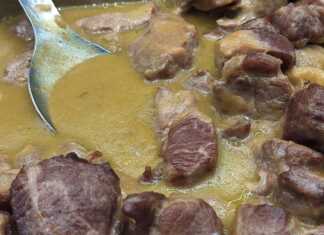 Χοιρινό με σάλτσα μουστάρδας