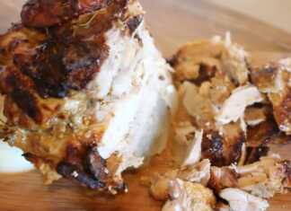 Γύρος κοτόπουλου σε σπιτική σούβλα