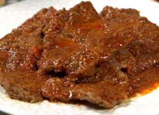 φιλέτο μοσχαρίσιο σε σάλτσα